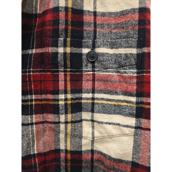 Weatherproof Vintage Men Long Sleeve Cotton bland Plaid Flannel‎ Shirt red SZ XL - Picture 3 of 10